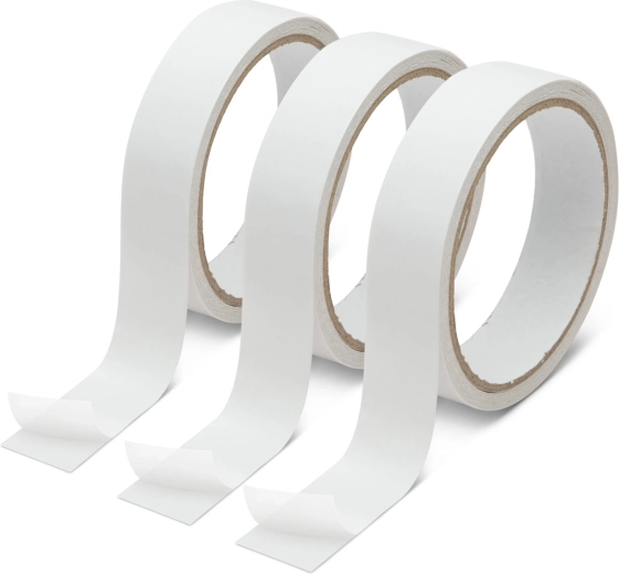 Set di nastri biadesivi 8 m × 24 mm, 3 pezzi