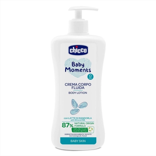 Latte corpo alle mandorle CHICCO Baby Moments 500 ml