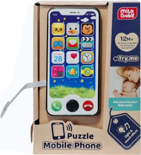 Telefono tattile per bambini – giocattolo interattivo per neonati