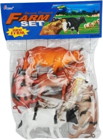 Animali della fattoria – set da 6 pz