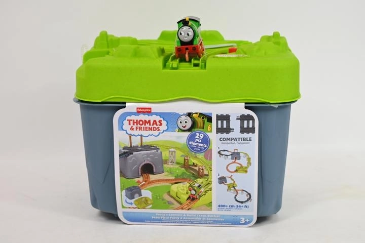 Fisher-Price Thomas e Amici grande box con set di binari con Percy