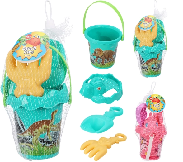 Set da sabbia con motivo dinosauro