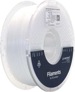 Filamento ABS High Speed 1,75 mm bianco 1 kg
