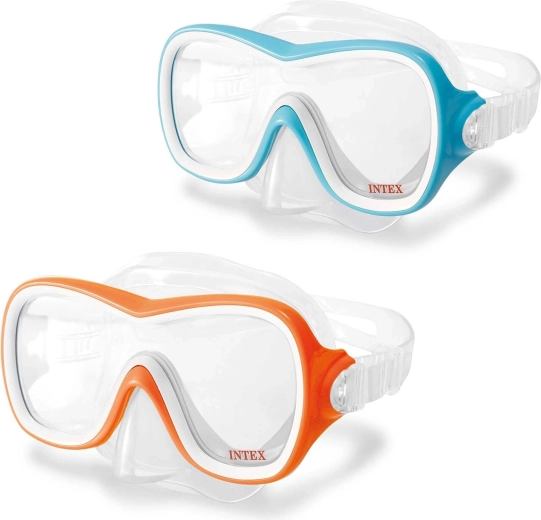 Maschera subacquea INTEX Wave Rider – blu, taglia universale