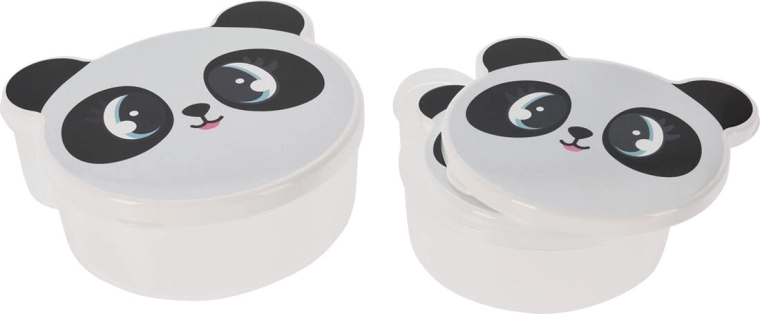 Set di contenitori per bambini con animaletti - 4 pezzi