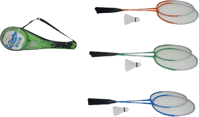 Set da badminton in custodia