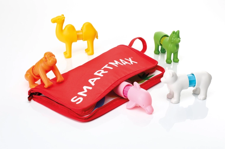SmartMax i miei primi animaletti da tutto il mondo – set di costruzione magnetico 16 pz