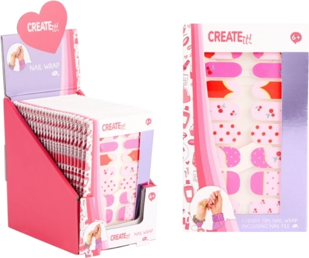 Create It! unghie finte adesive per bambini