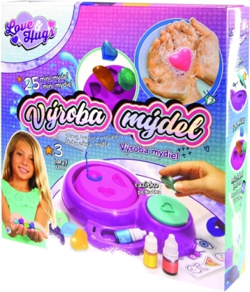 Produzione di saponi Love and Hugs – kit creativo per bambini