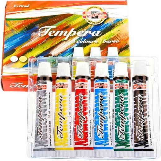 Colori a tempera Koh-i-noor 6 pz 10 ml