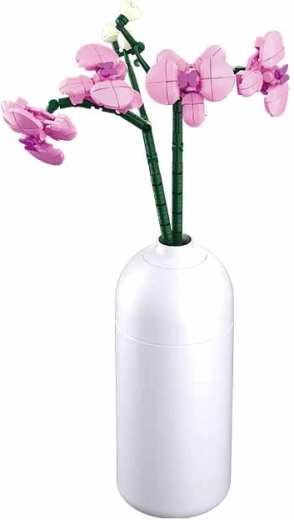 Sluban fiori – orchidea in vaso set di costruzione