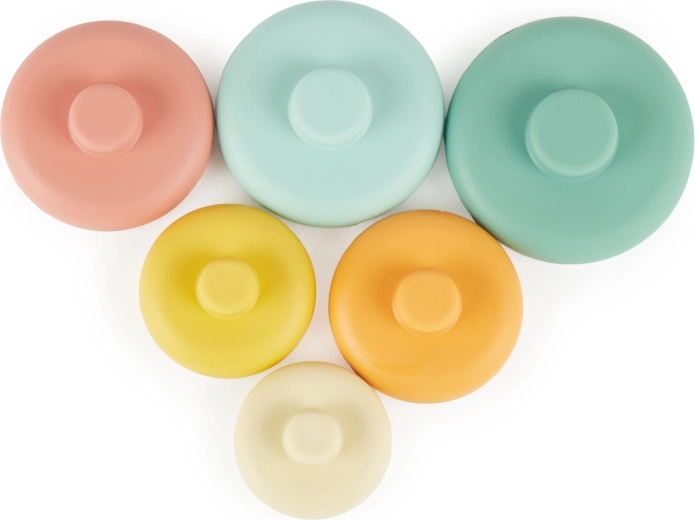Torre impilabile in silicone Bieco Tropical Vibe