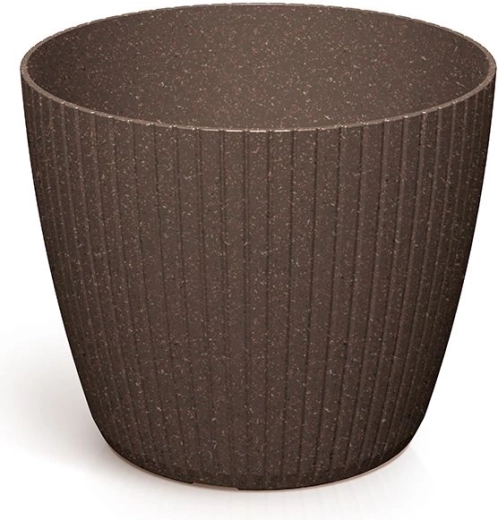 Vaso Lamia Eco Wood 15,8 cm – caffè