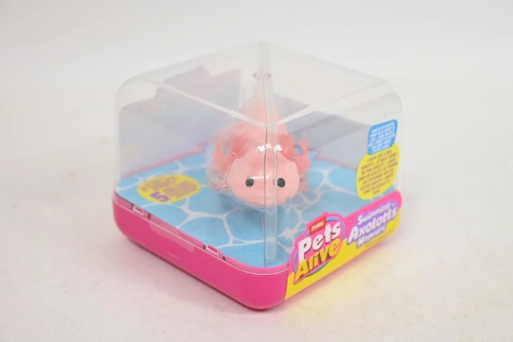 ZURU Pets Alive axolotl galleggiante per l’acqua rosa