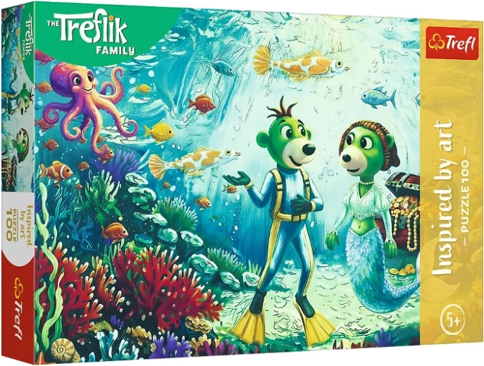 Trefl Puzzle 100 Inspired by Art magia degli abissi