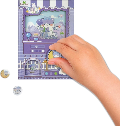 Mondo Chibi gashapon quaderno gatto - 1 pezzo
