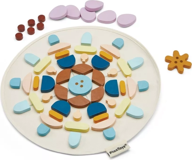 Mandala in legno PlanToys