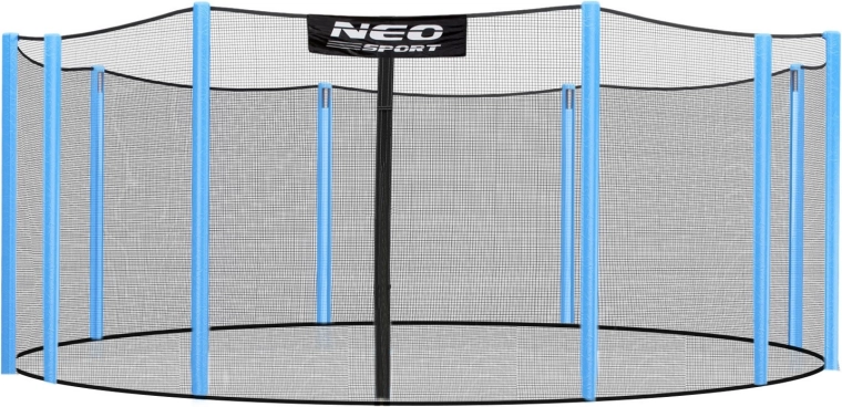 Neo-Sport rete di protezione esterna per trampolino 457–465 cm (15 ft) per 10 pali