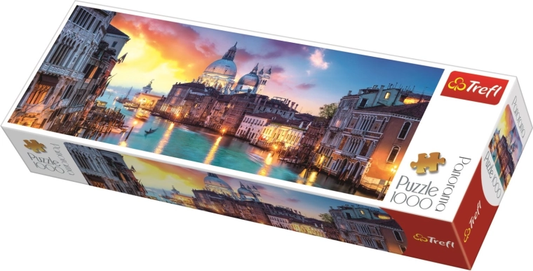 Puzzle panoramico 1000 pezzi Canal Grande, Venezia