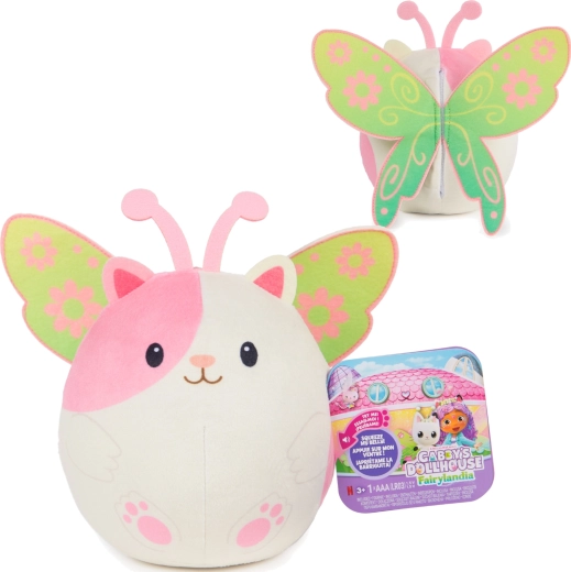 Peluche interattivo Hamster Kitty dalla Casa delle Bambole di Gabby 14 cm (Spin Master)