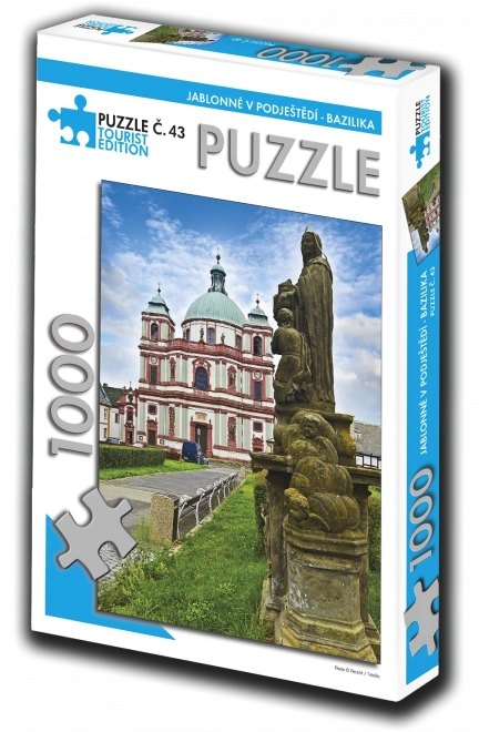 Puzzle Jablonné v Podještědí, basilica 1000 pezzi