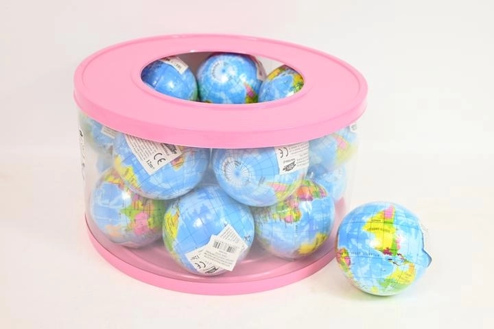 Morbida palla per bambini a forma di globo 10 cm