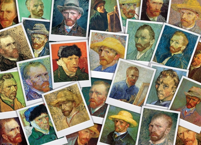 EUROGRAPHICS Puzzle Autoritratti di Van Gogh 1000 pezzi