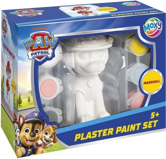 statuina in gesso da dipingere Paw Patrol – Marshall