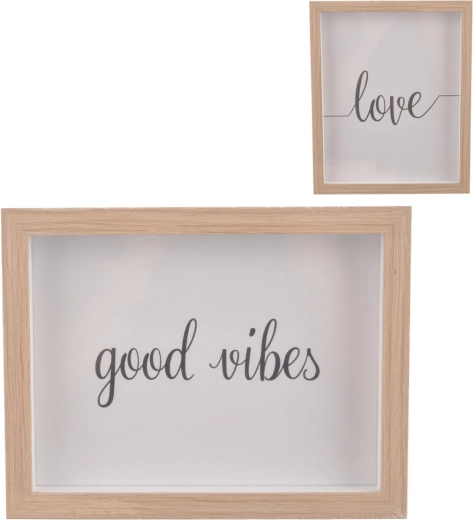 Cornice portafoto in legno beige 18 × 23 cm