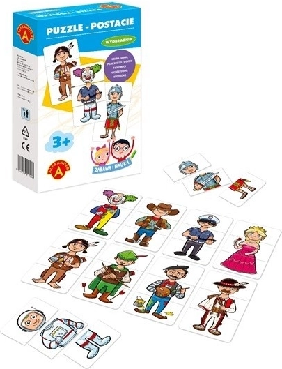 Puzzle Personaggi – divertimento e apprendimento