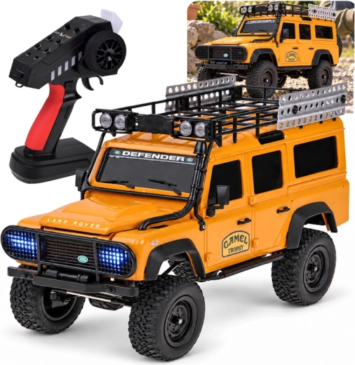 Auto RC fuoristrada Land Rover Defender 110 4WD 1:18