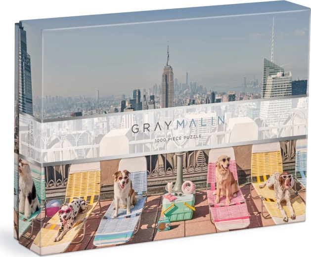 Puzzle Gray Malin Cani a New York 1000 pezzi