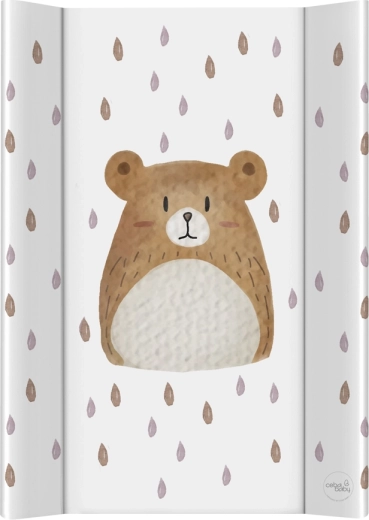 Ceba Baby fasciatoio morbido sagomato per cassettiera Basic Bear Buddy 50 × 70 cm