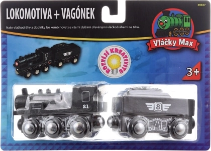 Vlàčky Max set per carbone