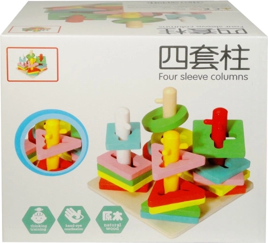 Sorter di forme educativo in legno