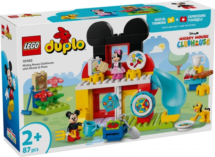 LEGO DUPLO Disney Club di Topolino con Minni e Pluto