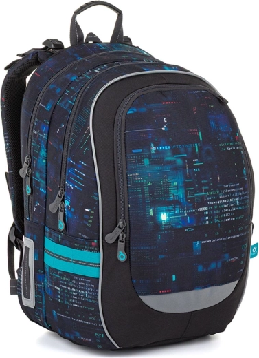 Zaino scolastico Topgal coda mondo digitale