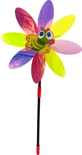 Girandola a fiore con ape 48 cm
