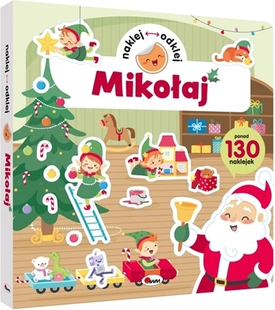 Attacca e stacca Babbo Natale – album di adesivi