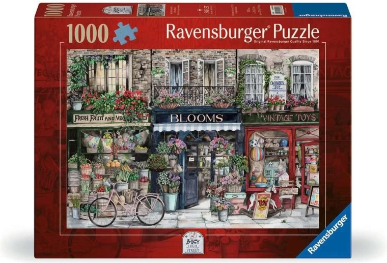 Puzzle Ravensburger Busy High Street 1000 pezzi