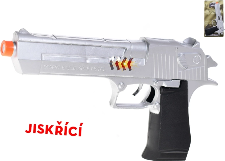 Pistola a volano scintillante per bambini 26 cm
