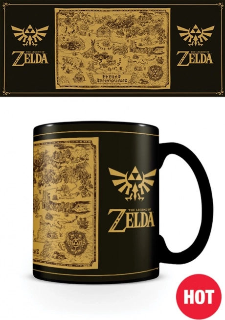 Tazza termocromatica con motivo di Zelda