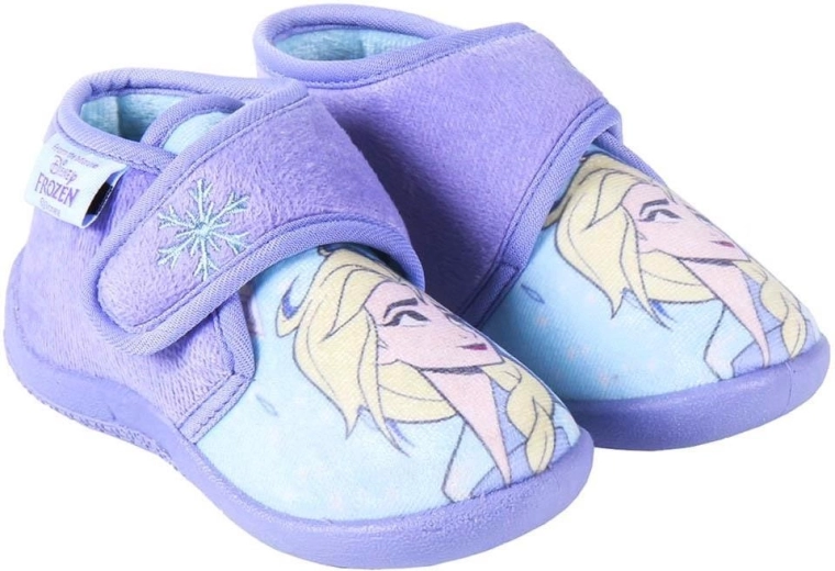 Pantofole per bambini Frozen Elsa viola – Taglia: 23