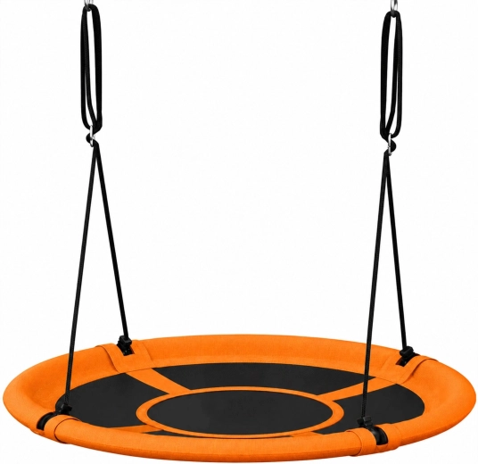 ReneW Force altalena da giardino per bambini a nido di cicogna 100 cm arancione