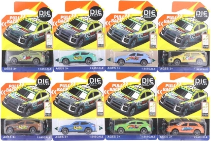 Macchinina in metallo a retrocarica