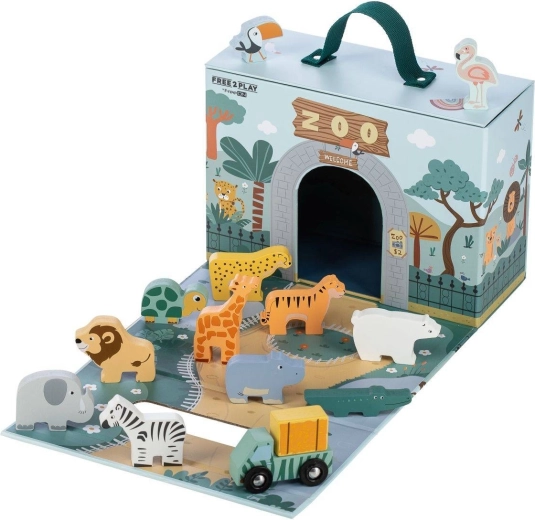 FreeON Free2Play casetta componibile con animali