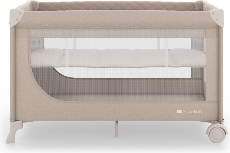 Kinderkraft Leody Up lettino da viaggio 2 in 1 beige