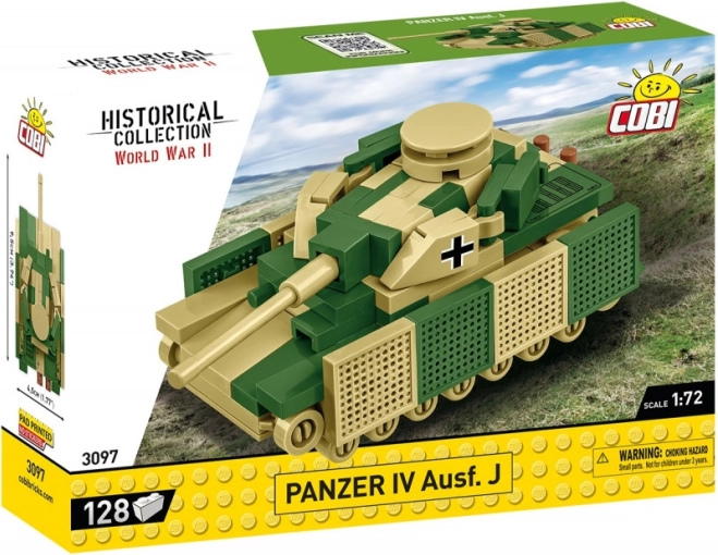 Modello di carro armato Panzer IV Ausf. J in mattoncini