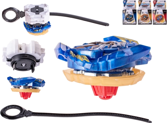 Spinner con lanciatore 5,5 cm – giocattolo d’azione veloce in stile BEYBLADE