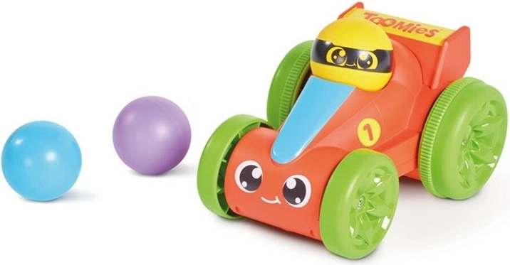 Toomies macchinina lancia-palline Pop & Go rossa